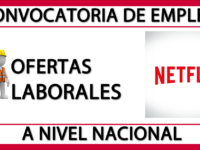 Convocatorias de Empleo en Netflix