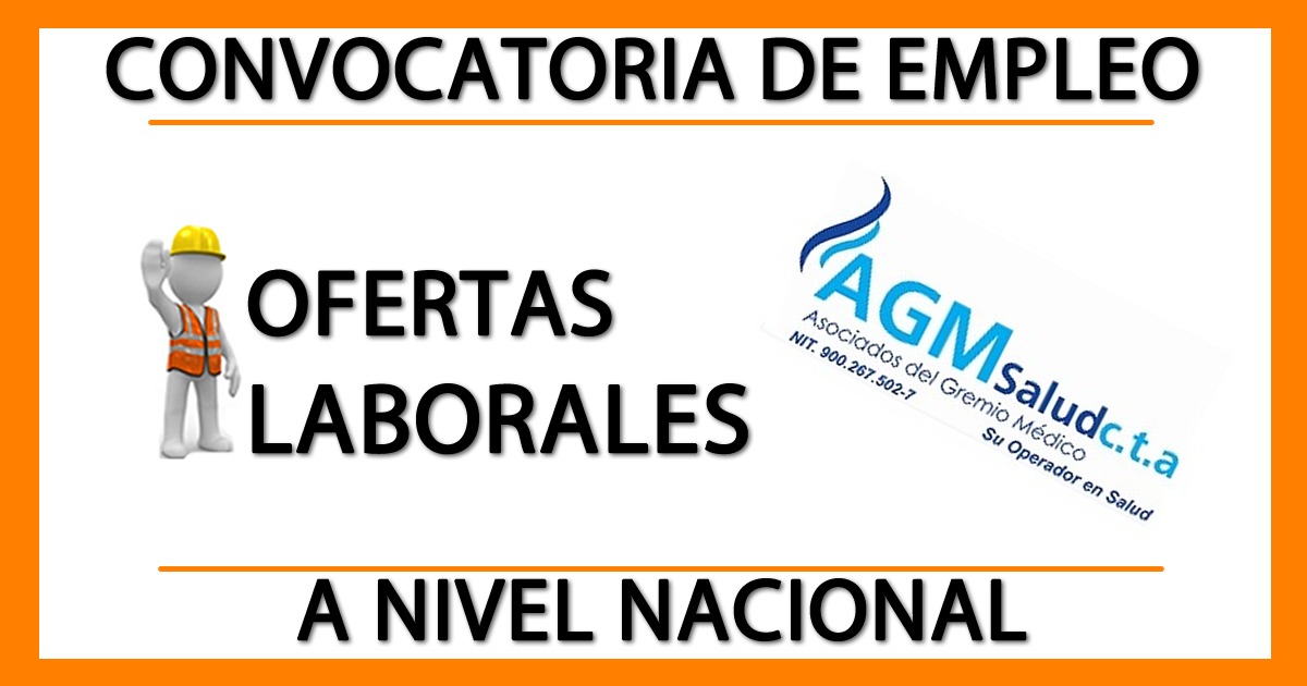 Ofertas Laborales en AGM Salud CTA