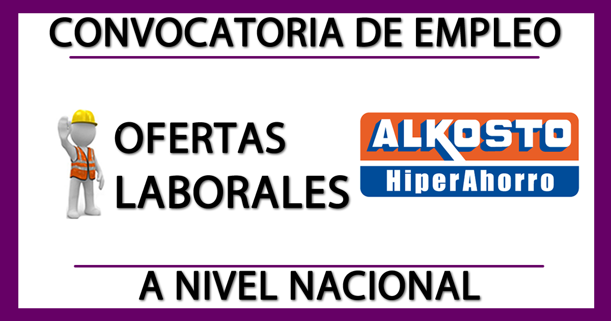 Ofertas Laborales en Alkosto