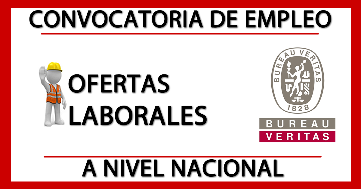 Ofertas Laborales en Bureau Veritas