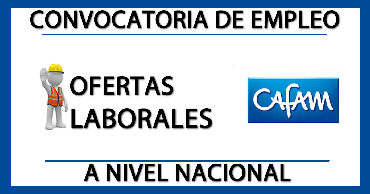 Ofertas Laborales en Cafam