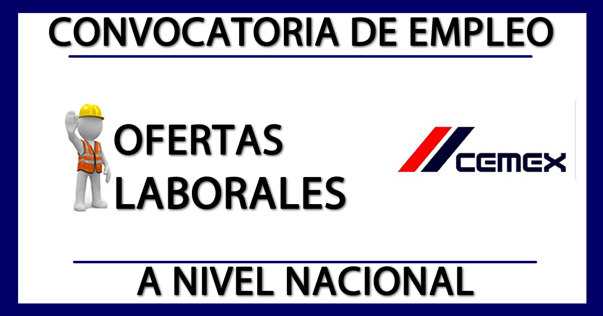 Ofertas Laborales en Cemex Colombia