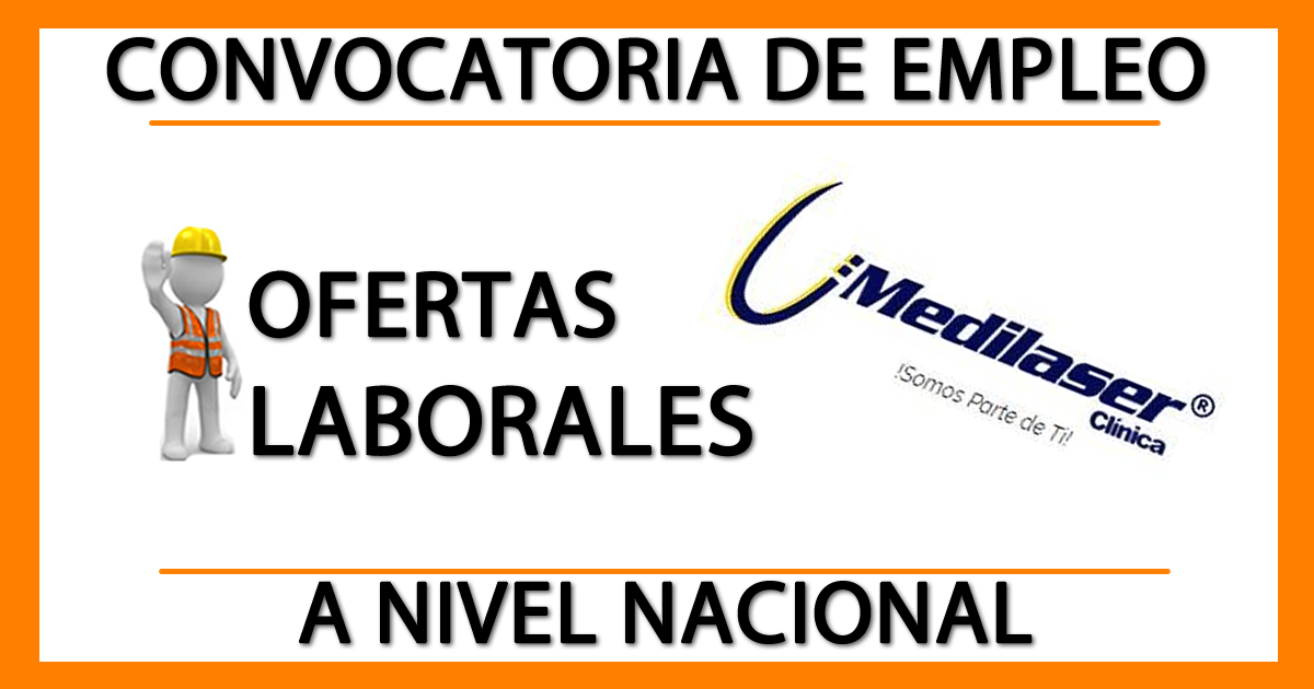 Ofertas Laborales en Clínica Medilaser