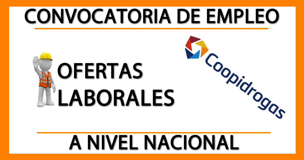 Ofertas Laborales en Coopidrogas