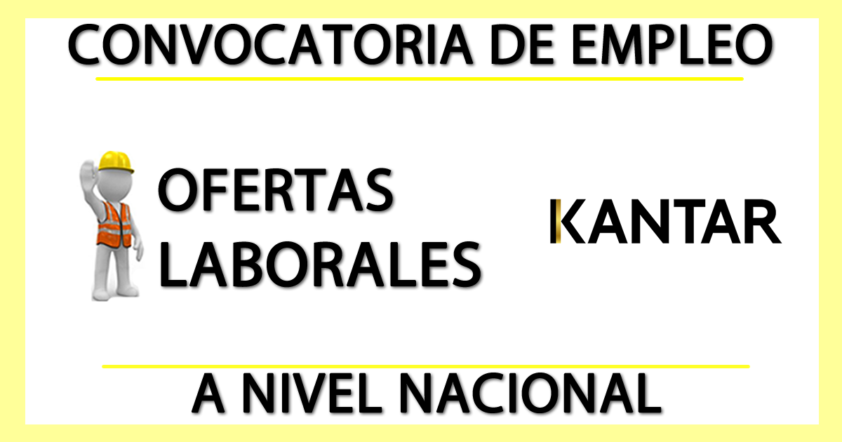 Ofertas Laborales en Kantar