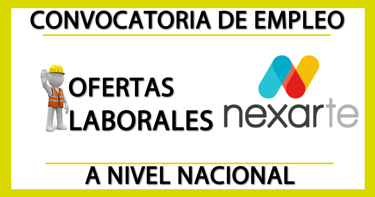 Ofertas Laborales en Nexarte