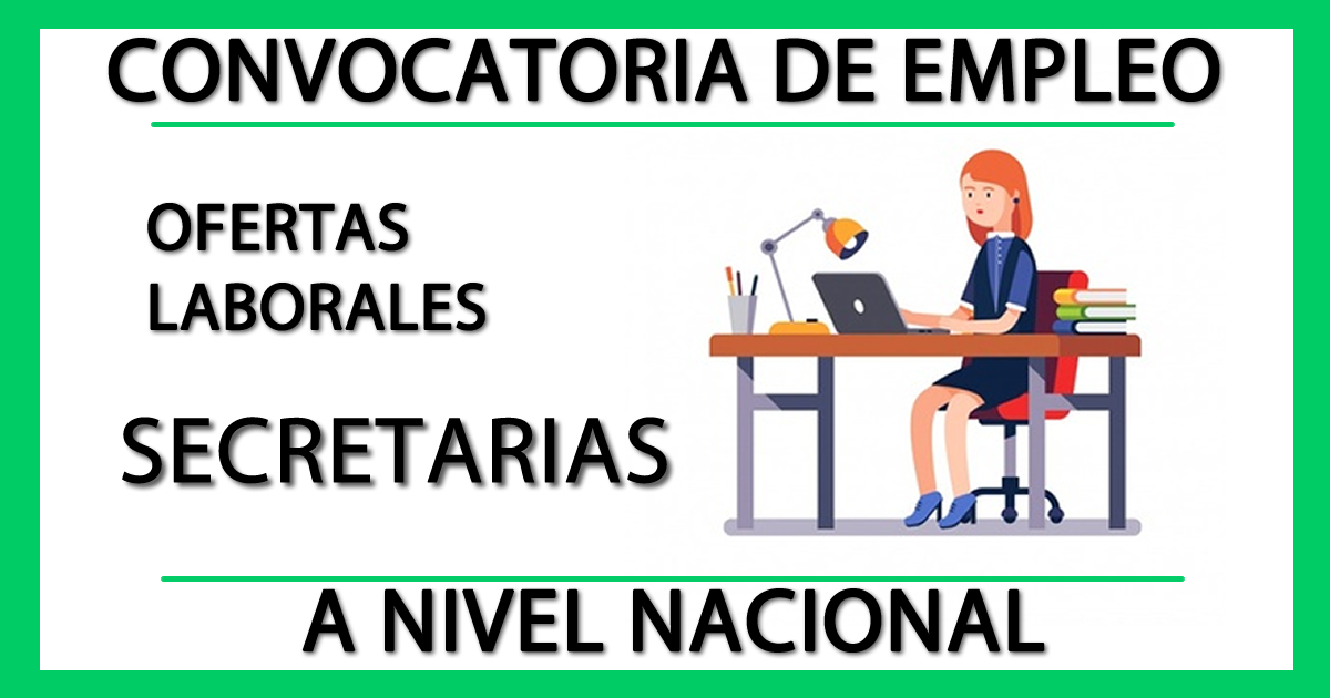 Ofertas Laborales para Secretarias