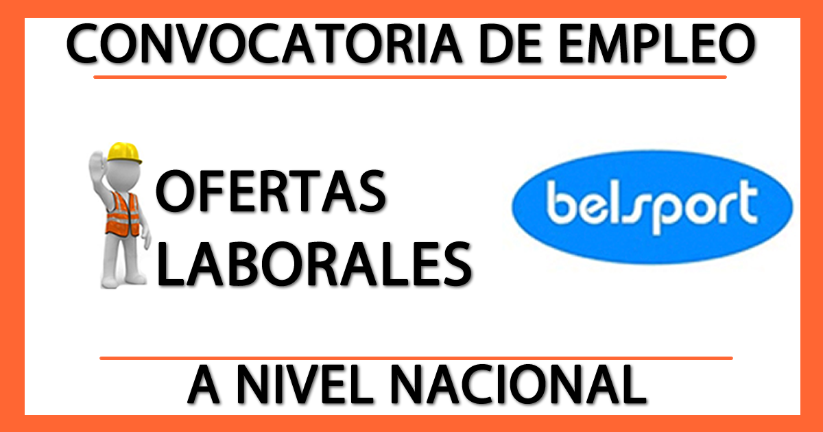 Ofertas de Empleo en Belsport S.A