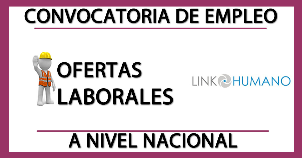 Ofertas de Empleo en Link Humano