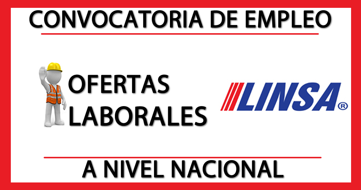 Ofertas de Empleo en Linsa S.A