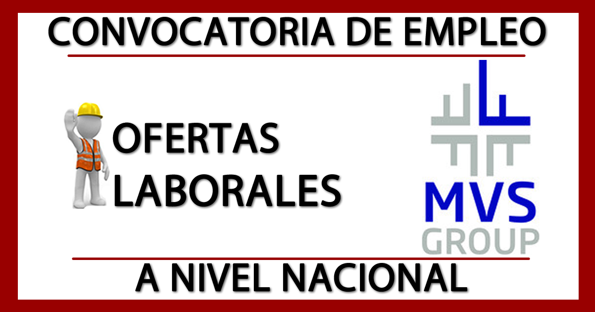 Ofertas de Empleo en MVS Group