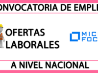 Ofertas de Empleo en Micro Focus