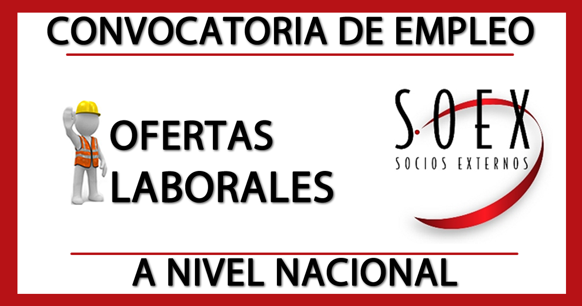 Ofertas de Empleo en Soex