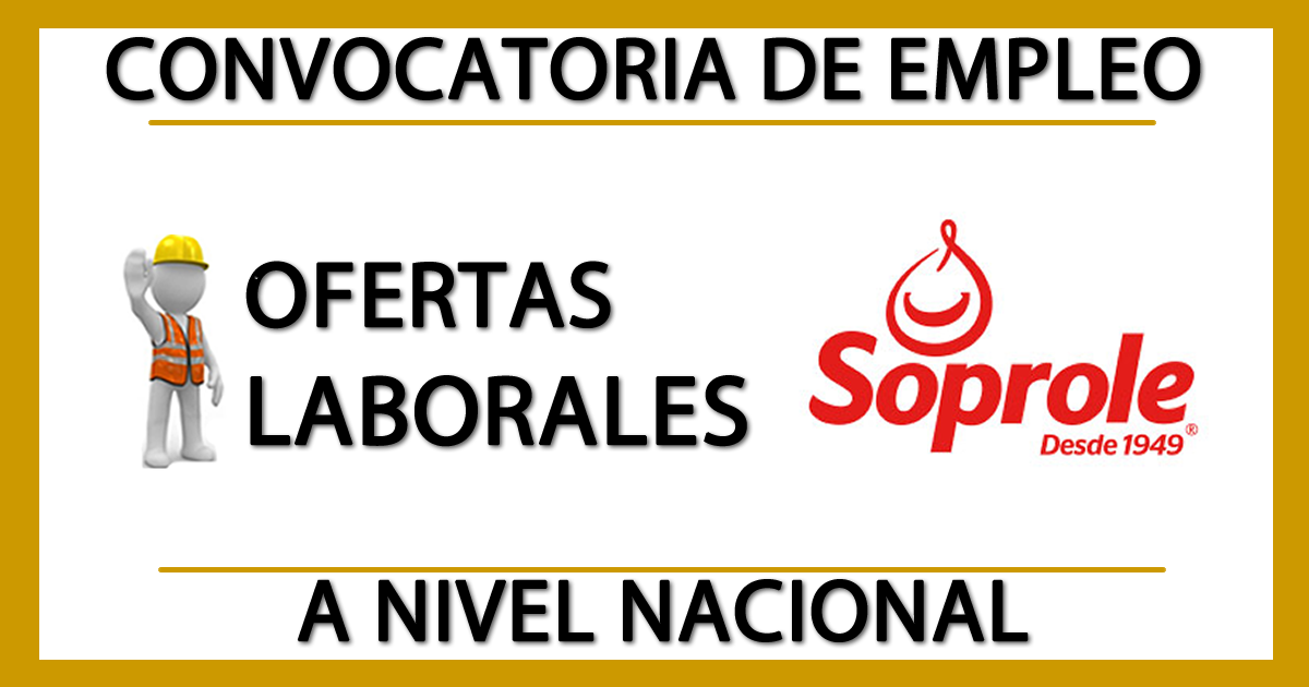 Ofertas de Empleo en Soprole