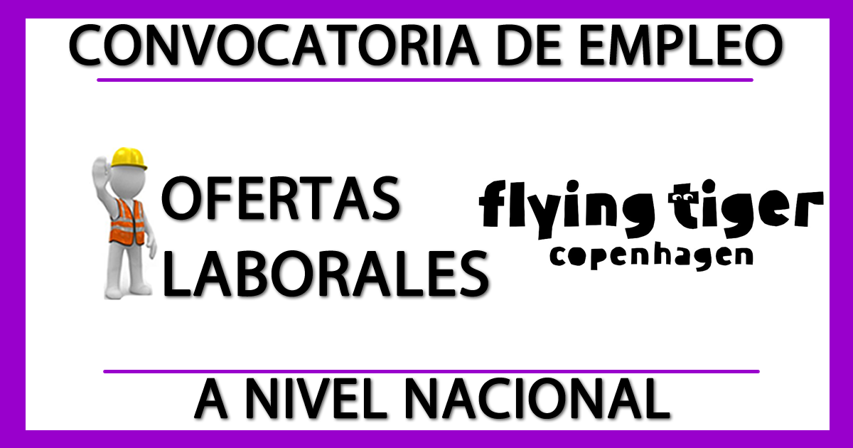 Ofertas de Trabajo en Flying Tiger Copenhagen