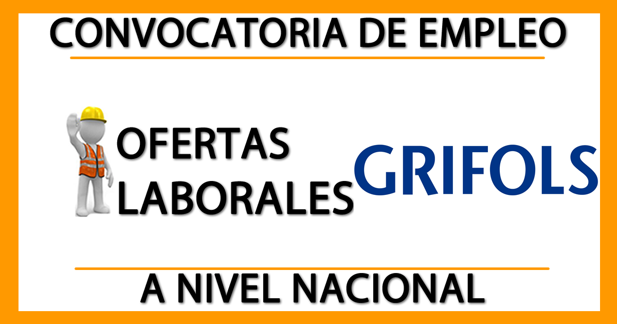 Ofertas de Trabajo en Grifols