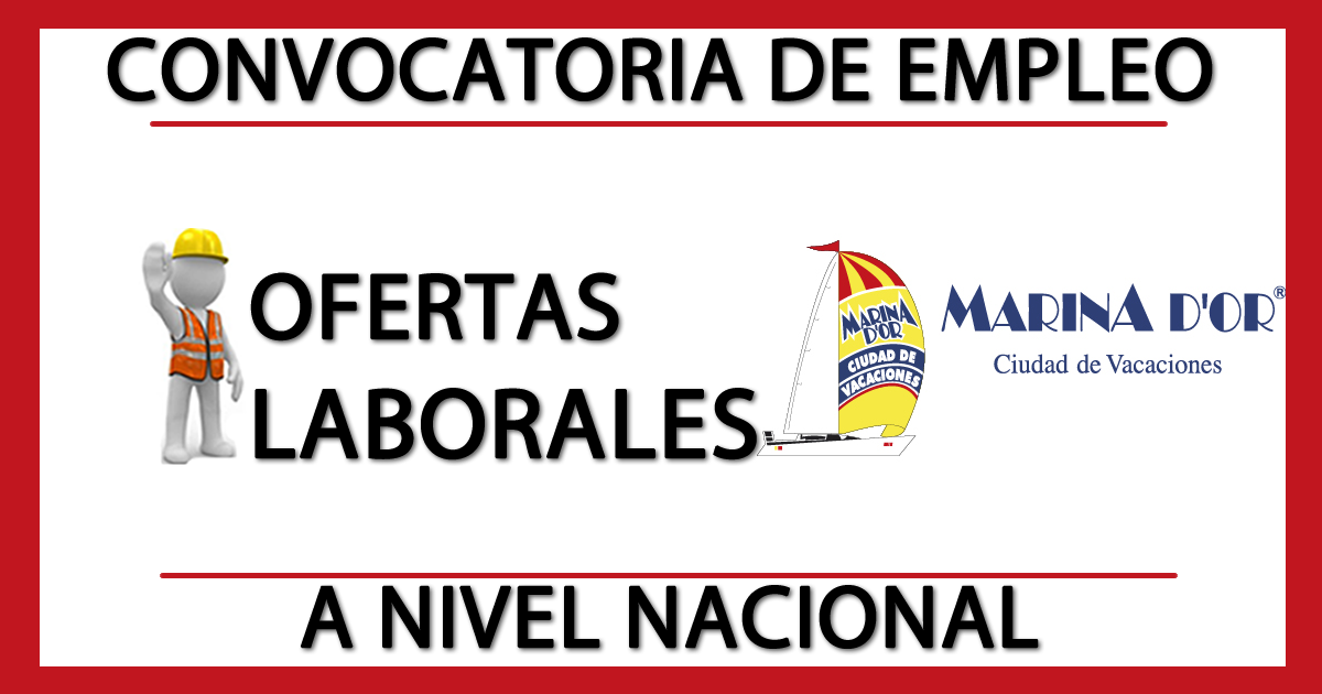 Ofertas de Trabajo en Marina D'or