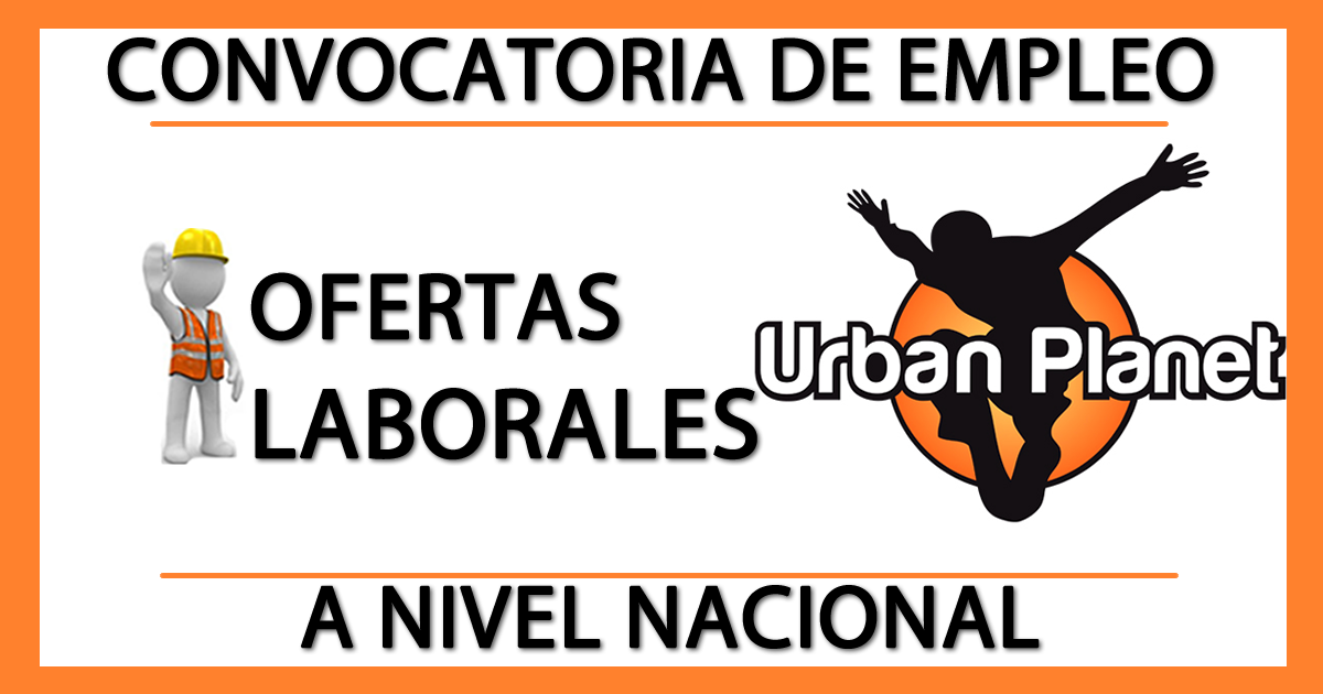 Ofertas de Trabajo en Urban Planet