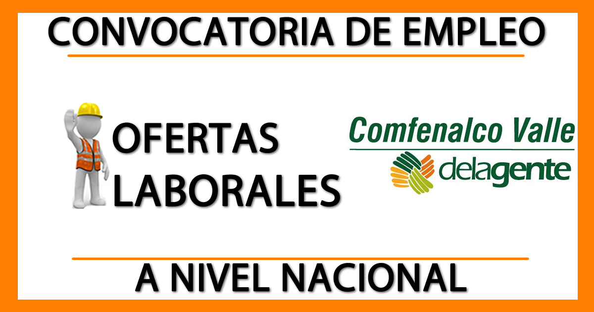 Ofertas Laborales en Comfenalco Valle