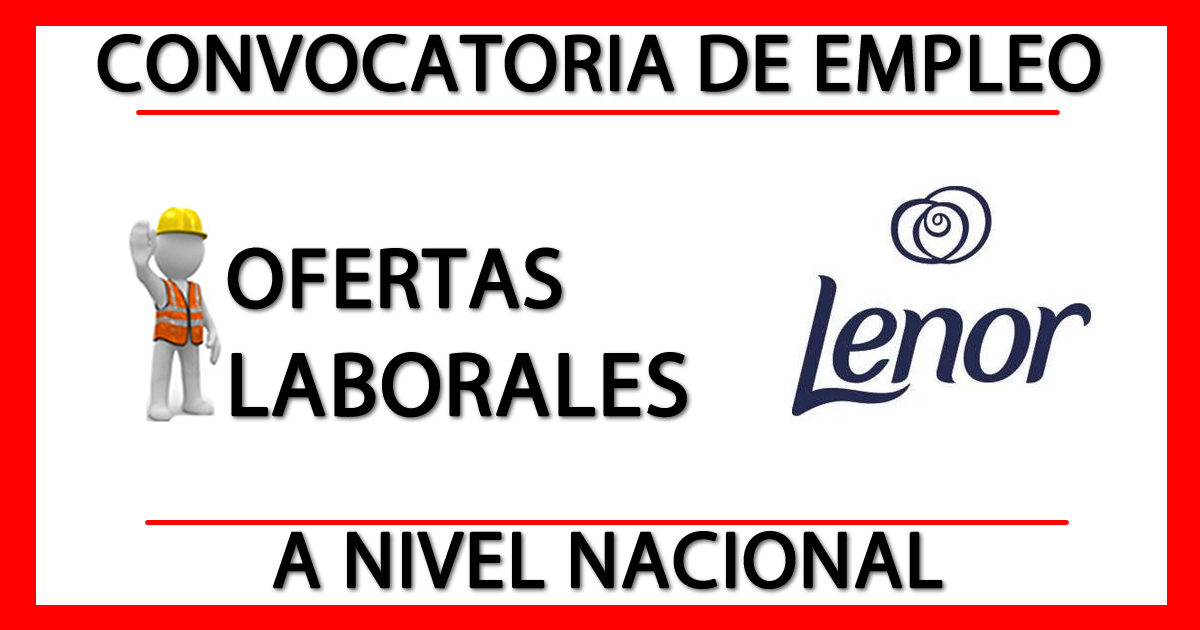 Ofertas Laborales en Lenor