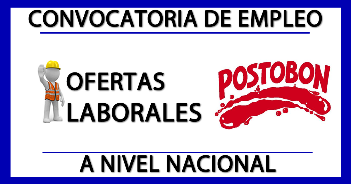 Ofertas Laborales en Postobón