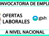 Ofertas Laborales en GSH Grupo Soluciones Horizonte