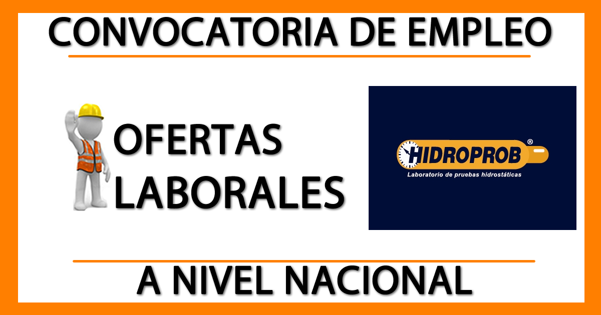 Ofertas Laborales en Hidroprob S.a.